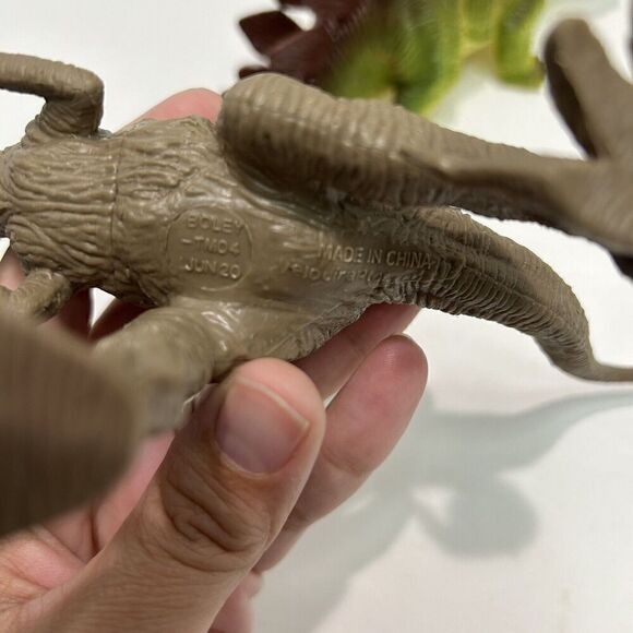 Lot of 6 Boley Dinosaurs Figures Great Detail & Colors - Picture 5 of 5